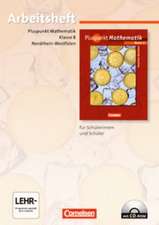 Pluspunkt Mathematik 8. Schuljahr. Arbeitsheft mit eingelegten Lösungen und CD-ROM. Kernlehrpläne Hauptschule Nordrhein-Westfalen