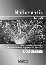 Mathematik 2: 13. Jahrgangsstufe. Lösungen zum Schülerbuch. Berufliche Oberschule (FOS/BOS): Technik Bayern