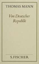 Von deutscher Republik ( Frankfurter Ausgabe)