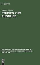 Studien zum Ruodlieb: Ritterideal, Erzählstruktur und Darstellungsstil