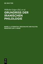 Litteratur, Geschichte und Kultur, Register zum II. Band