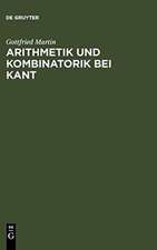 Arithmetik und Kombinatorik bei Kant