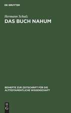 Das Buch Nahum: Eine redaktionskritische Untersuchung