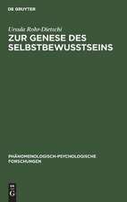 Zur Genese des Selbstbewußtseins: Eine Studie über den Beitrag des phänomenologischen Denkens zur Frage der Entwicklung des Selbstbewußtseins