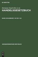 §§ 105 - 144: Register für die Halbbände 1 und 2, aus: Handelsgesetzbuch : Großkommentar, Bd. 2, Halbbd. 1