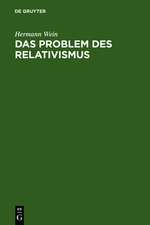 Das Problem des Relativismus: Philosophie im Übergang zur Anthropologie