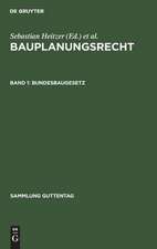 OESTREICHER:BUNDESBAUGES. 7A BAUPLANUNGSR 1 SGU