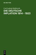 Die deutsche Inflation 1914 - 1923: Ursachen und Folgen in internationaler Perspektive