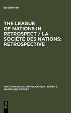 The League of Nations in retrospect / La Société des Nations: rétrospective: Proceedings of the Symposium organized by The United Nations Library and The Graduate Institute of International Studies, Genève, 6-9 November 1980 / Actes du Colloque organisé par la Bibliothèque des Nations Unies et l'Institut Universitaire de Hautes...