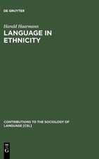 Language in Ethnicity: A View of Basic Ecological Relations