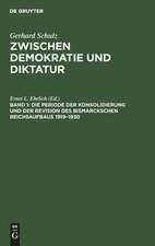 Die Periode der Konsolidierung und der Revision des Bismarckschen Reichsaufbaus 1919-1930