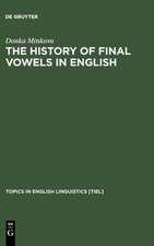 The History of Final Vowels in English: The Sound of Muting