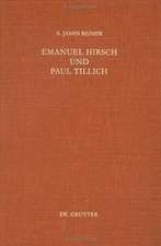 Emanuel Hirsch und Paul Tillich