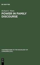 Power in Family Discourse