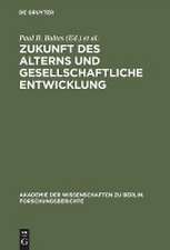 Zukunft des Alterns und gesellschaftliche Entwicklung