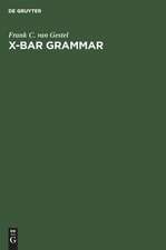 X-bar grammar
