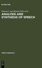 Analysis and Synthesis of Speech: Strategic Research towards High-Quality Text-To-Speech Generation