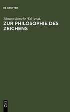 Zur Philosophie des Zeichens