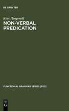 Non-Verbal Predication: Theory, Typology, Diachrony