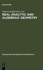 Real Analytic and Algebraic Geometry: Proceedings of the International Conference, Trento (Italy), September 21-25th, 1992