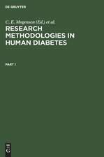 RESEARCH METHODOLOGIES HUMANDIABETES 1