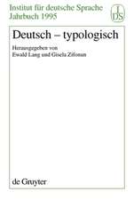 Deutsch - Typologisch