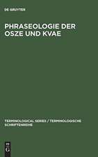 Phraseologie der OSZE und KVAE