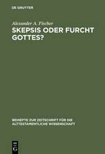 Skepsis oder Furcht Gottes?