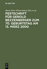 Festschrift für Gerold Bezzenberger zum 70. Geburtstag am 13. März 2000: Rechtsanwalt und Notar im Wirtschaftsleben