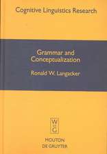 Grammar and Conceptualization