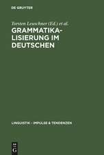 Grammatikalisierung im Deutschen