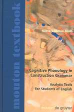 Cognitive Phonology in Construction Grammar: Analytic Tools for Students of English