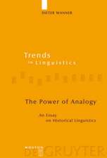 The Power of Analogy: An Essay on Historical Linguistics