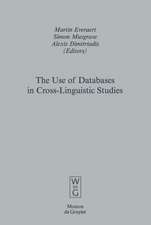 The Use of Databases in Cross-Linguistic Studies