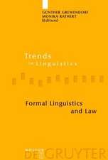 Formal Linguistics and Law