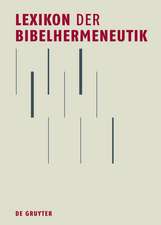 Lexikon der Bibelhermeneutik: Begriffe – Methoden – Theorien – Konzepte [Print + eBookPlus]