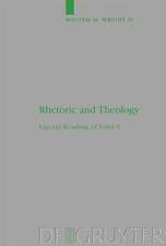 Rhetoric and Theology: Figural Reading of John 9