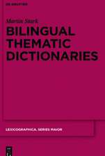 Bilingual Thematic Dictionaries