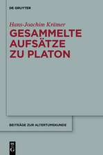 Gesammelte Aufsätze zu Platon