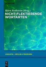 Nicht-flektierende Wortarten