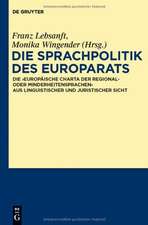 Die Sprachpolitik des Europarats: Die 