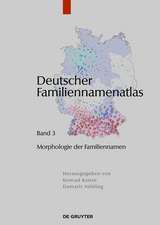 Morphologie der Familiennamen