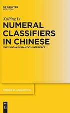 Numeral Classifiers in Chinese: The Syntax-Semantics Interface