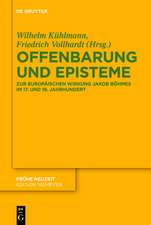 Offenbarung und Episteme