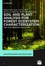 Soil and Plant Analysis for Forest Ecosystem Characterization