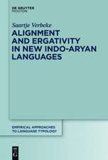 Alignment and Ergativity in New Indo-Aryan Languages