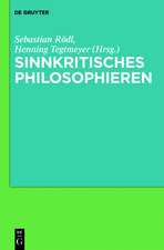 Sinnkritisches Philosophieren