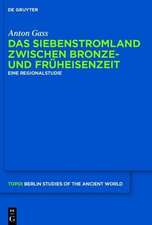 Das Siebenstromland zwischen Bronze- und Früheisenzeit: Eine Regionalstudie