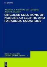 Singular Solutions of Nonlinear Elliptic and Parabolic Equations