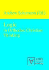 Logic in Orthodox Christian Thinking